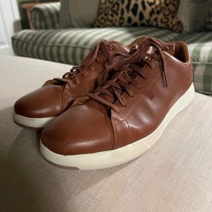 Cole Haan Men's GrandPrø Tennis Sneakers- Brown - Size 10